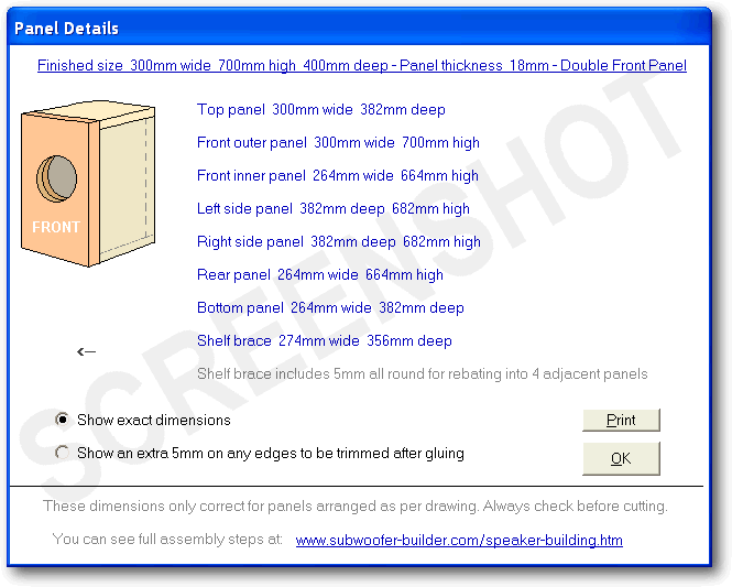 Quarter Wave Box Calculator