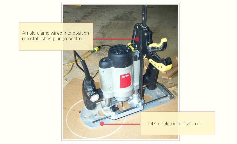 Photo - Ozito Router with clamp